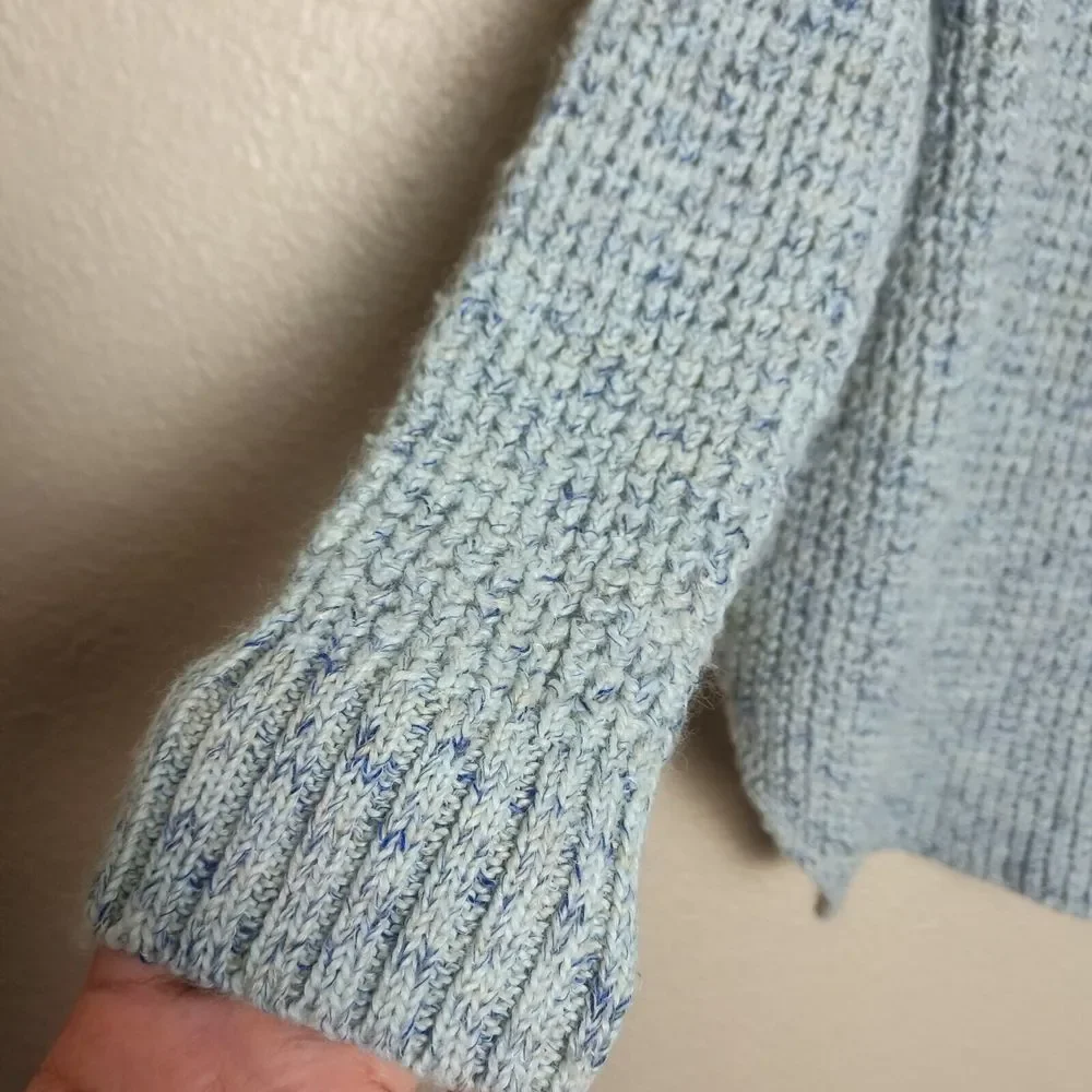 Free People Turtleneck Sweater The touches of wool and linen size L women's loos